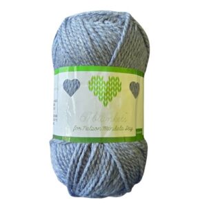 67 Blankets Chunky - Melange Denim