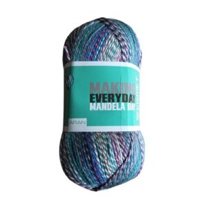 67 Blankets Aran - Blueberry Swirl