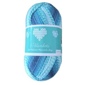 67 Blankets Aran - Waterfall